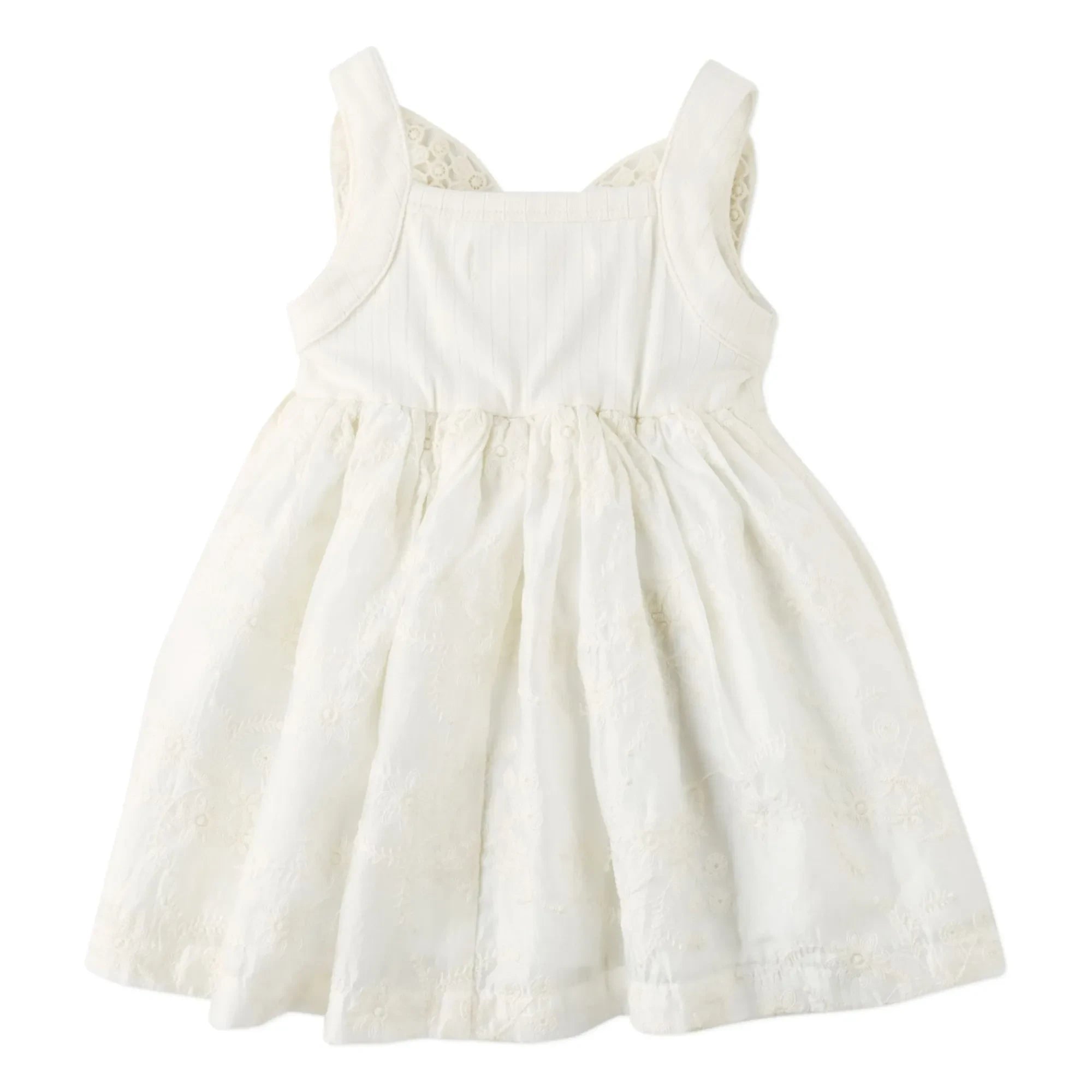 Gingersnaps - Vestido bordado Gabrielle | Blanco