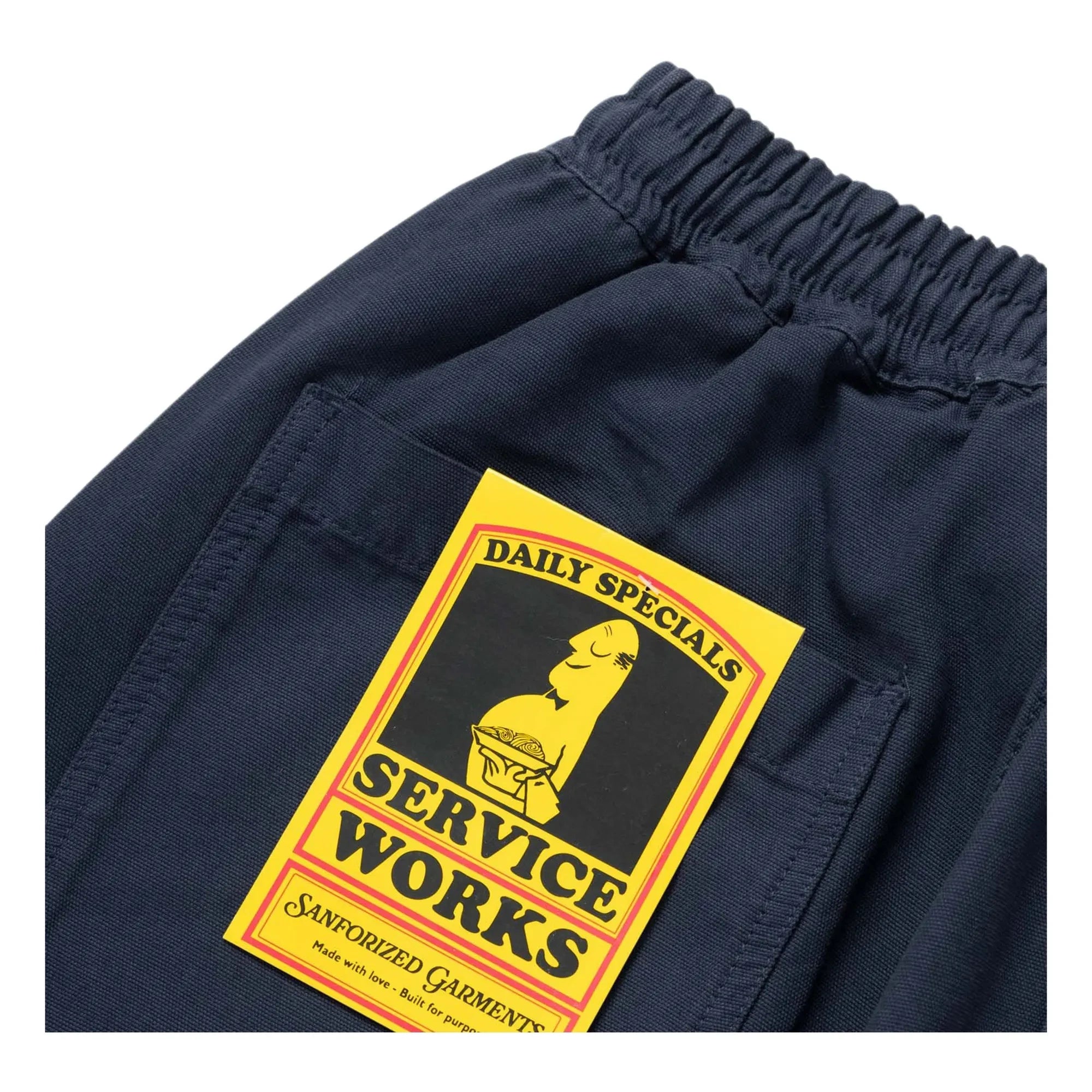 Service Works - Pantalón Clásico de Chef | Azul Oscuro