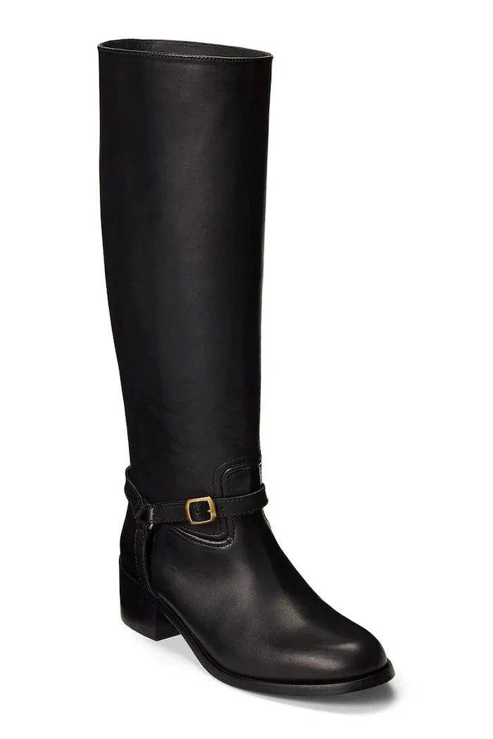Bota de montar de cuero Polo Ralph Lauren