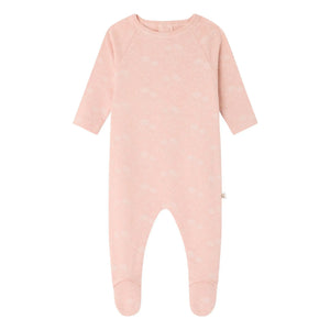 Bonpoint - Pijama de algodón orgánico Tif | Rosa empolvado