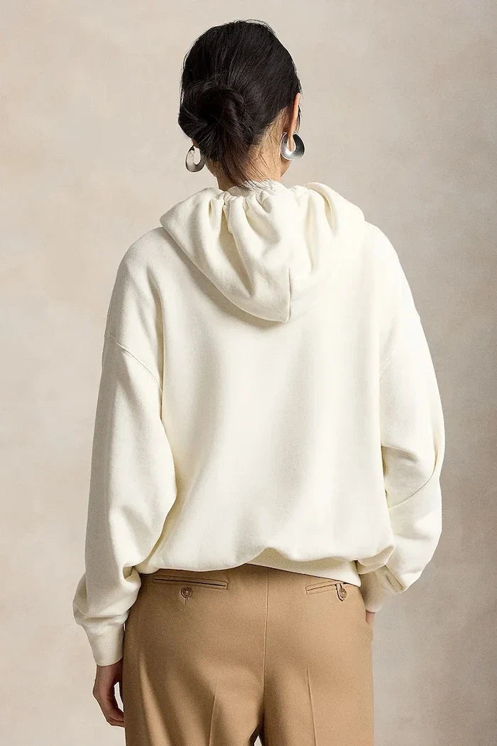Sudadera de algodón con capucha Polo Ralph Lauren para mujer