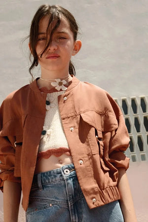 Chaqueta de lino para niño Mayoral