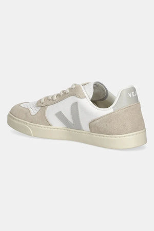 Zapatillas de piel para niño Veja Small V-10 Laces