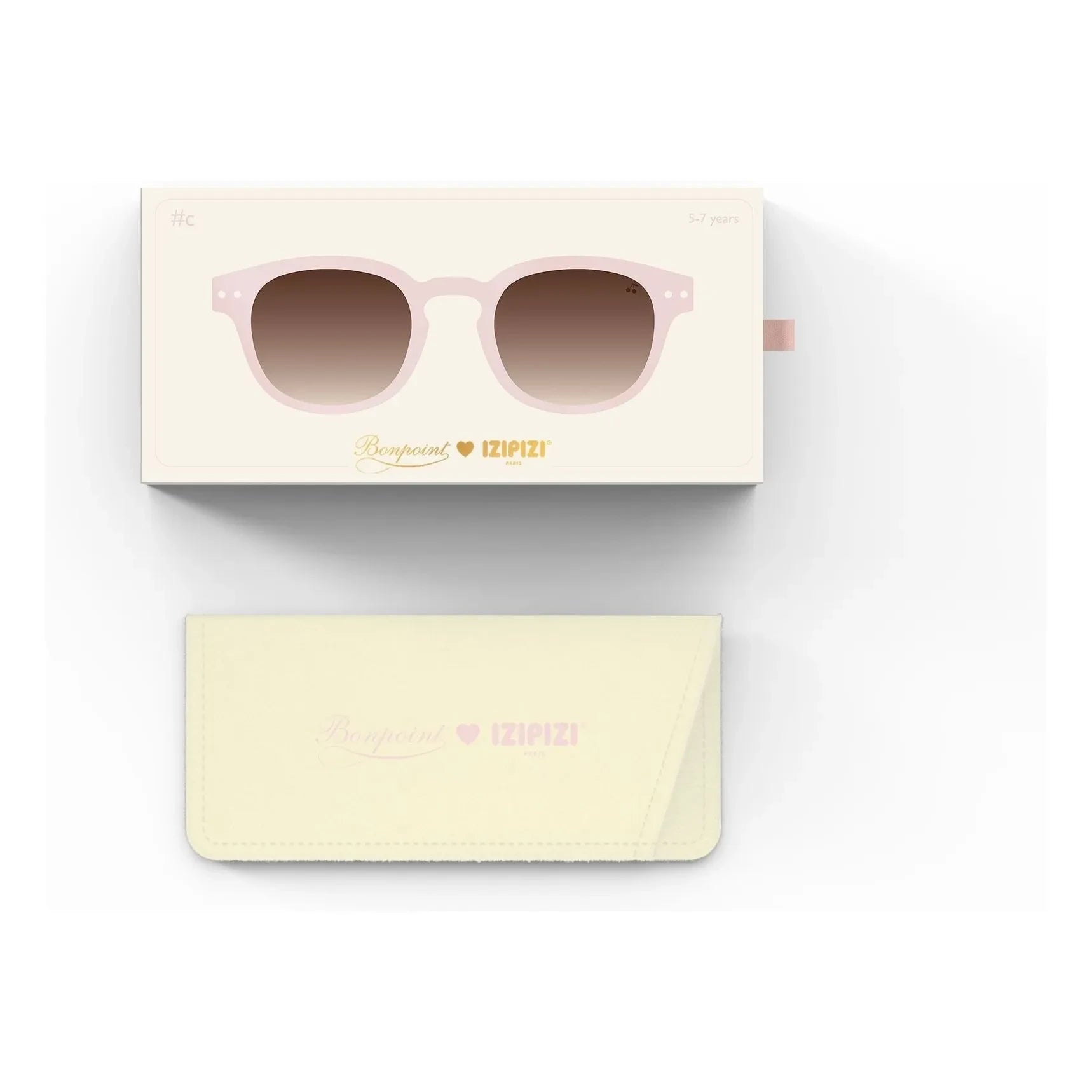 IZIPIZI - Gafas de sol #C Niño - Izipizi x Bonpoint | Rosa empolvado