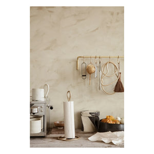 Ferm Living - Portarrollos de Cocina Curvature | Oro