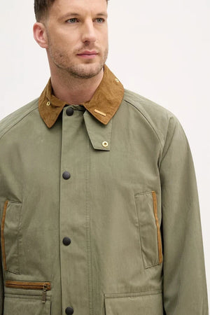 Chaqueta de entretiempo de algodón Barbour Bedale para hombre