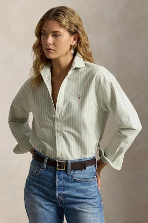 Camisa Oxford de algodón Polo Ralph Lauren para mujer