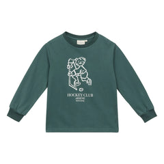 Arsène et Les Pipelettes - Camiseta Gerd de algodón orgánico | Verde bosque