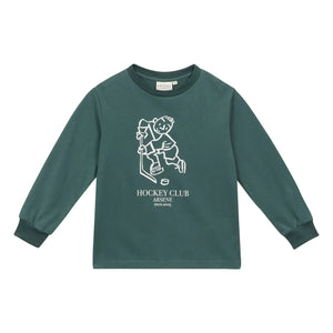 Arsène et Les Pipelettes - Camiseta Gerd de algodón orgánico | Verde bosque