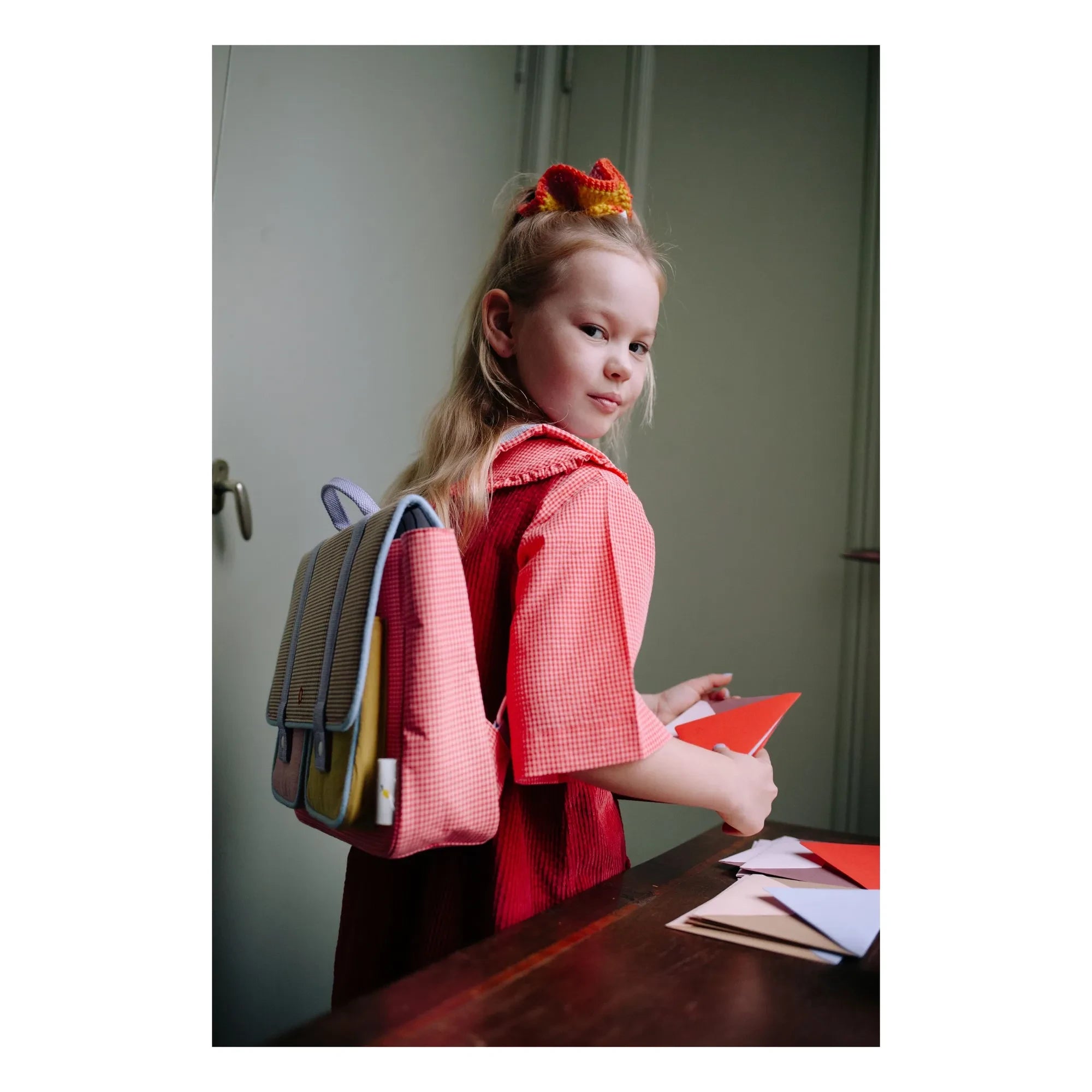 Sticky Lemon - Satchel Fleur Kareler | Bolsos boise en tonos rosa