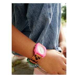 Mini Kyomo - Leopard Watch - Mini Kyomo x Taxi Brousse | Marrón