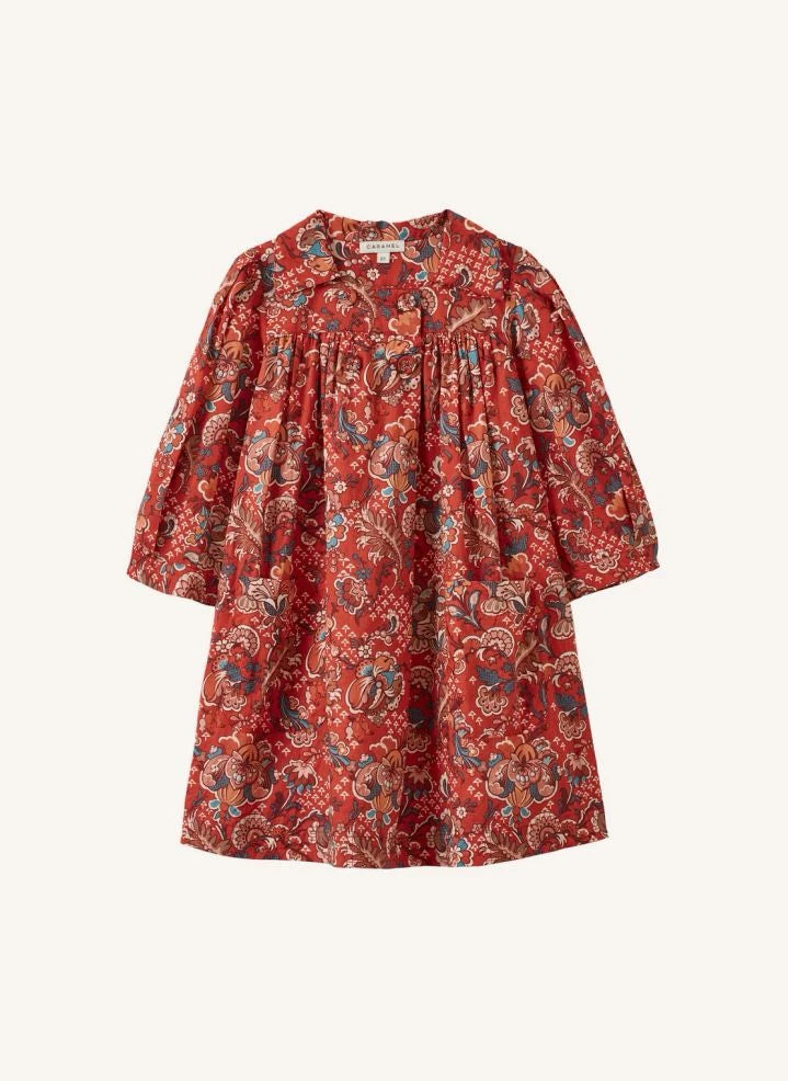 Caramel - Clara Liberty Vestido | Rojo
