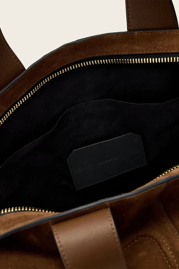 Bolso shopper AllSaints de ante para mujer JEAN