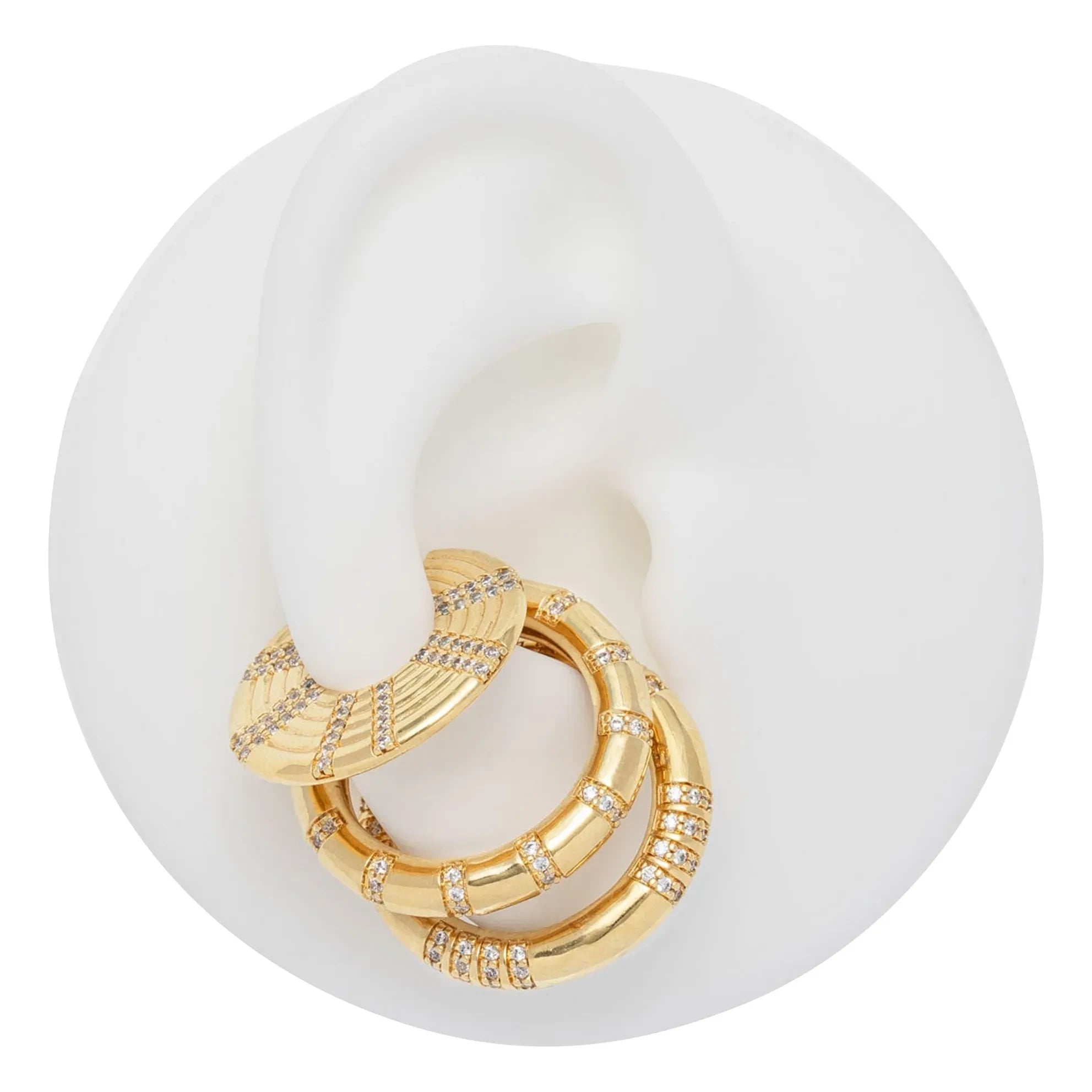 Sigal - Earcuff Deca | Blanco