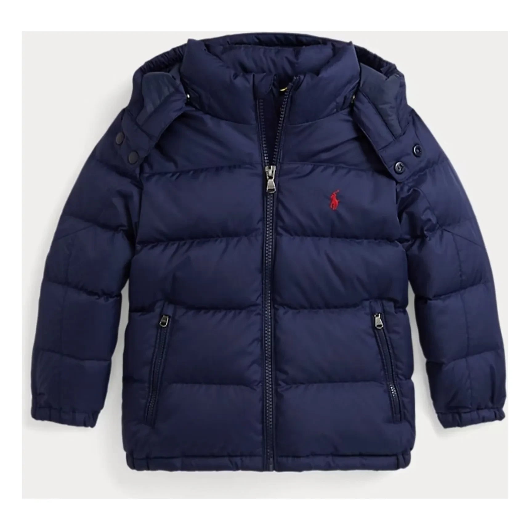 Ralph Lauren - Chaqueta acolchada con logotipo de fibra reciclada | Azul marino