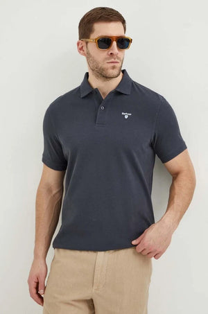 Camiseta de algodón para hombre con cuello Barbour ESSENTIALS