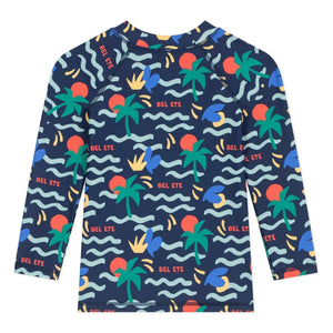 Petit Bateau - Camiseta de baño con protección UV Bel Eté | Azul marino