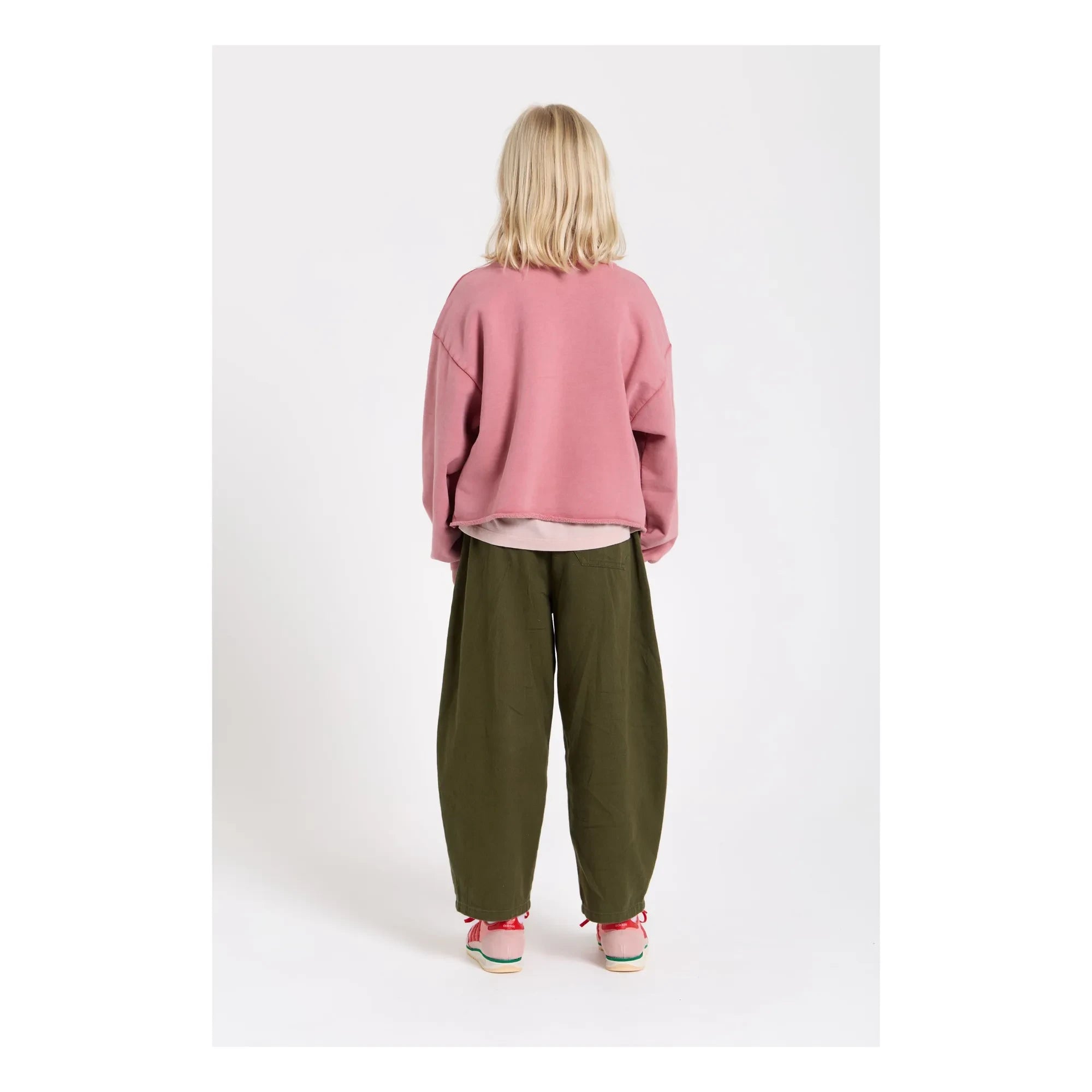 Hundred Pieces - Pantalones Gianna Twill con globos | Caqui
