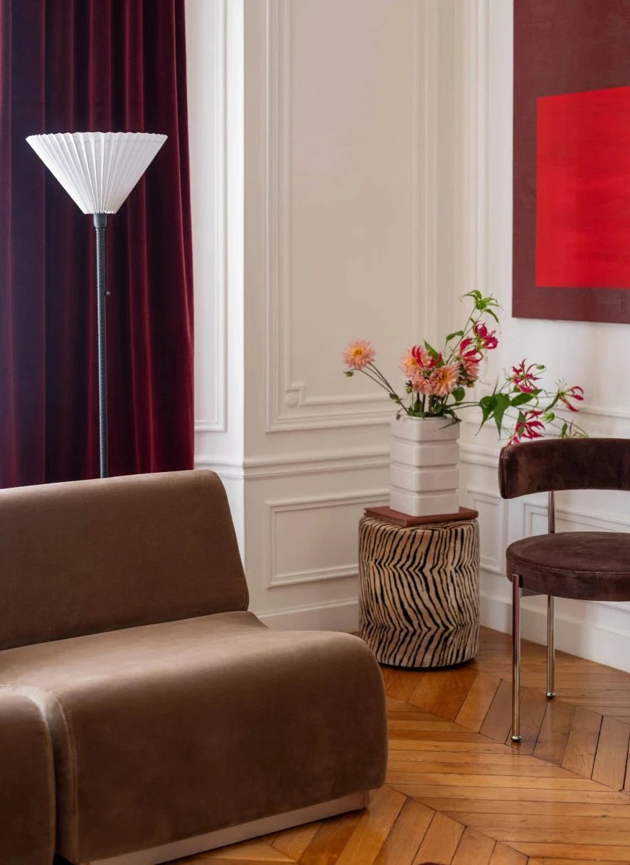 The Socialite Family - Silla de Terciopelo Libera | Chocolate