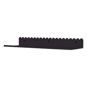 Nobodinoz - Estante de pared Vibes 50x16 cm | Negro
