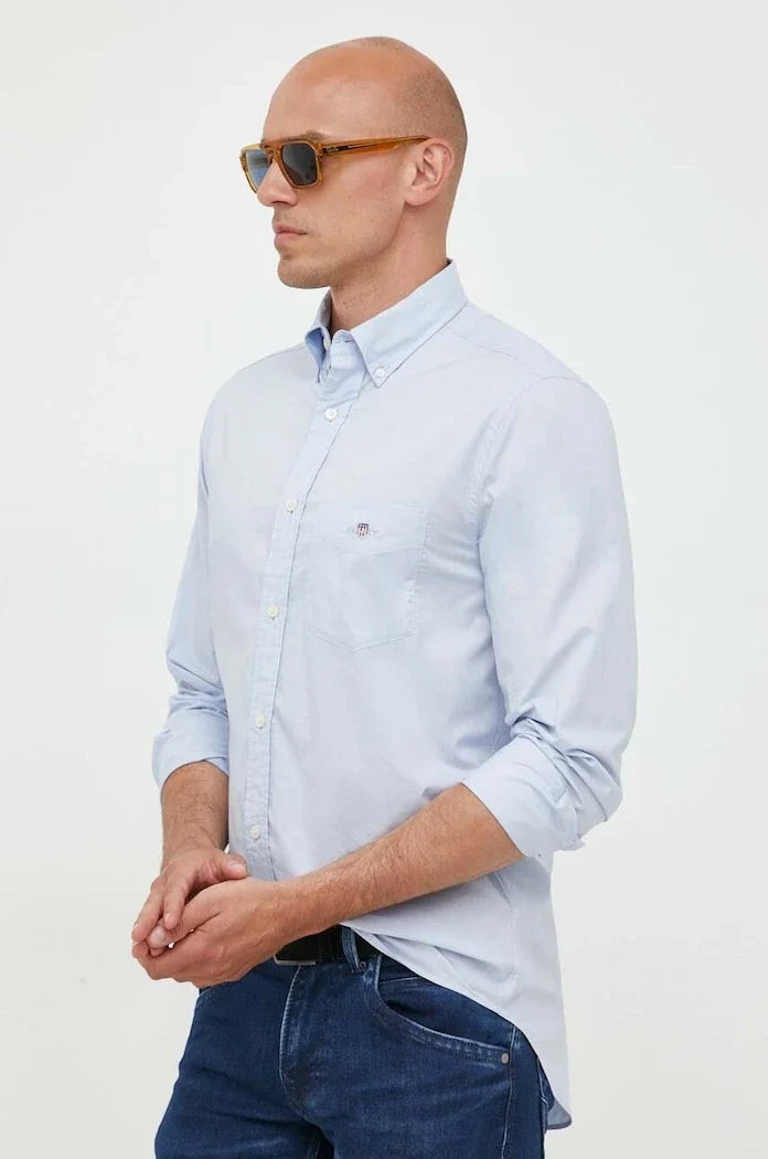 Camisa de algodón Gant para hombre