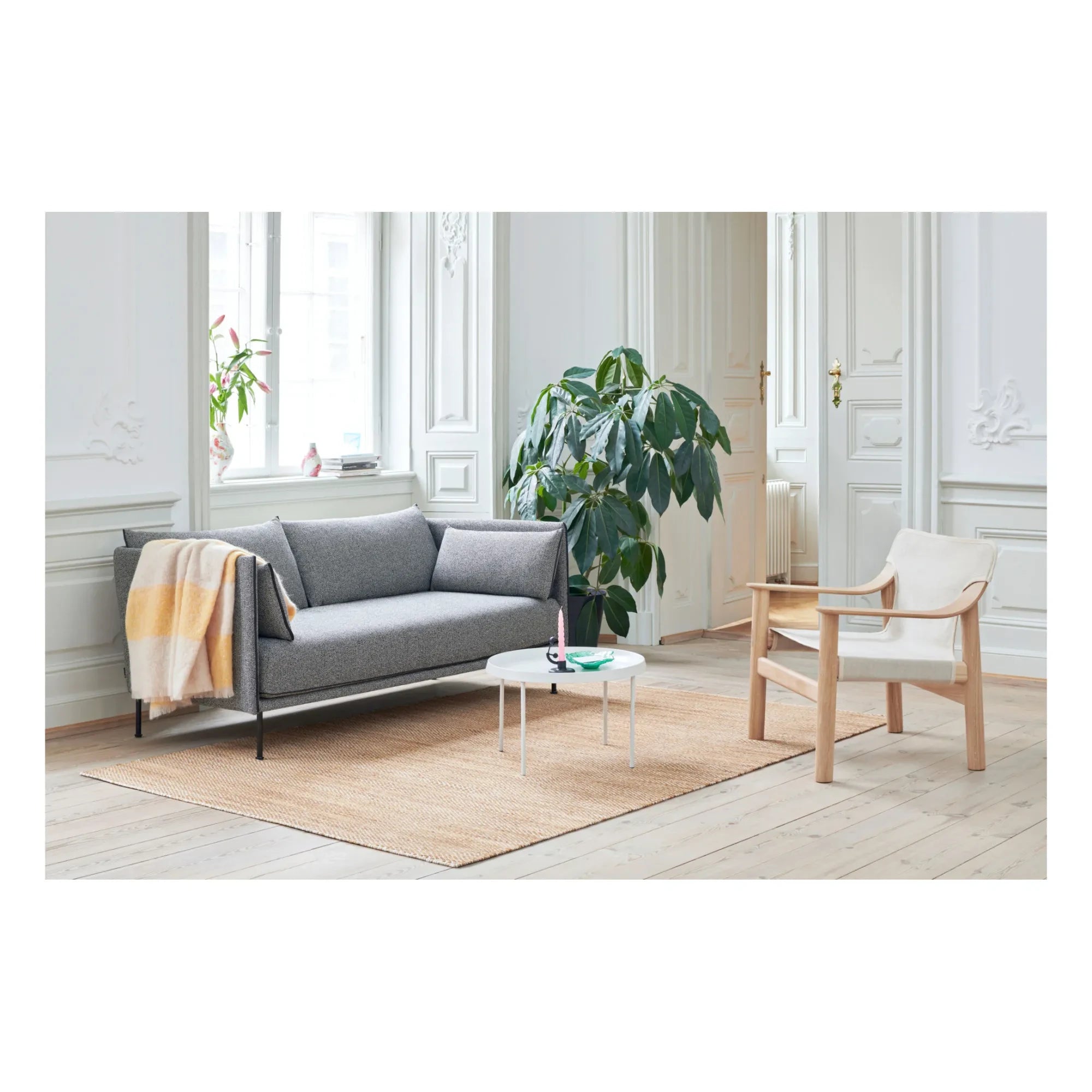 Hay - Sillón de Roble y Lona Bernard, Shane Schneck