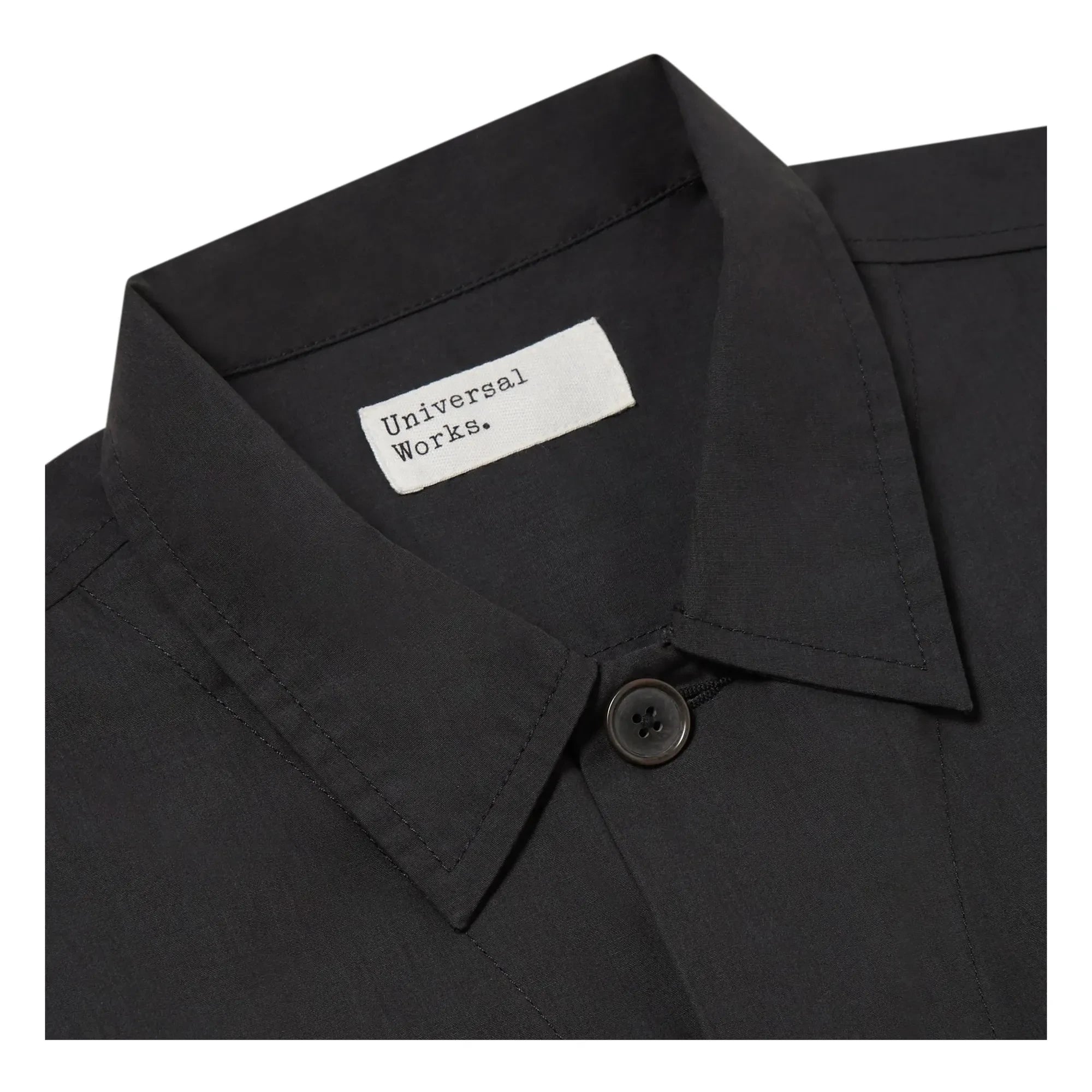 Universal Works - Sobrecamisa técnica de fibra reciclada | Negro