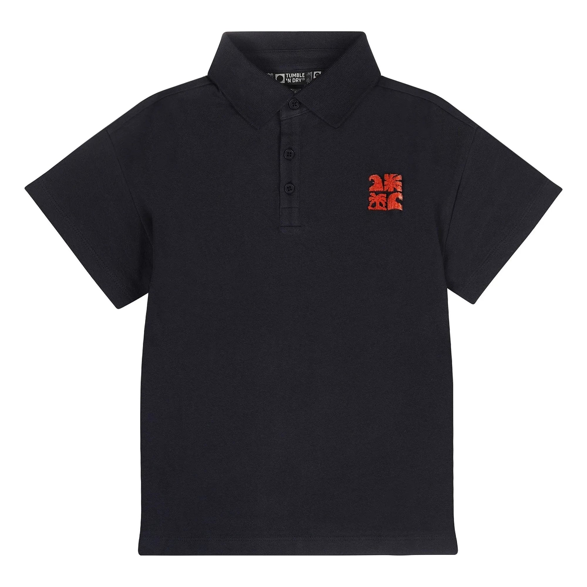 Tumble N'Dry - Polo Loix Algodón orgánico | Azul oscuro