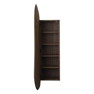 Ferm Living - Armario de pared Feve | Nogal