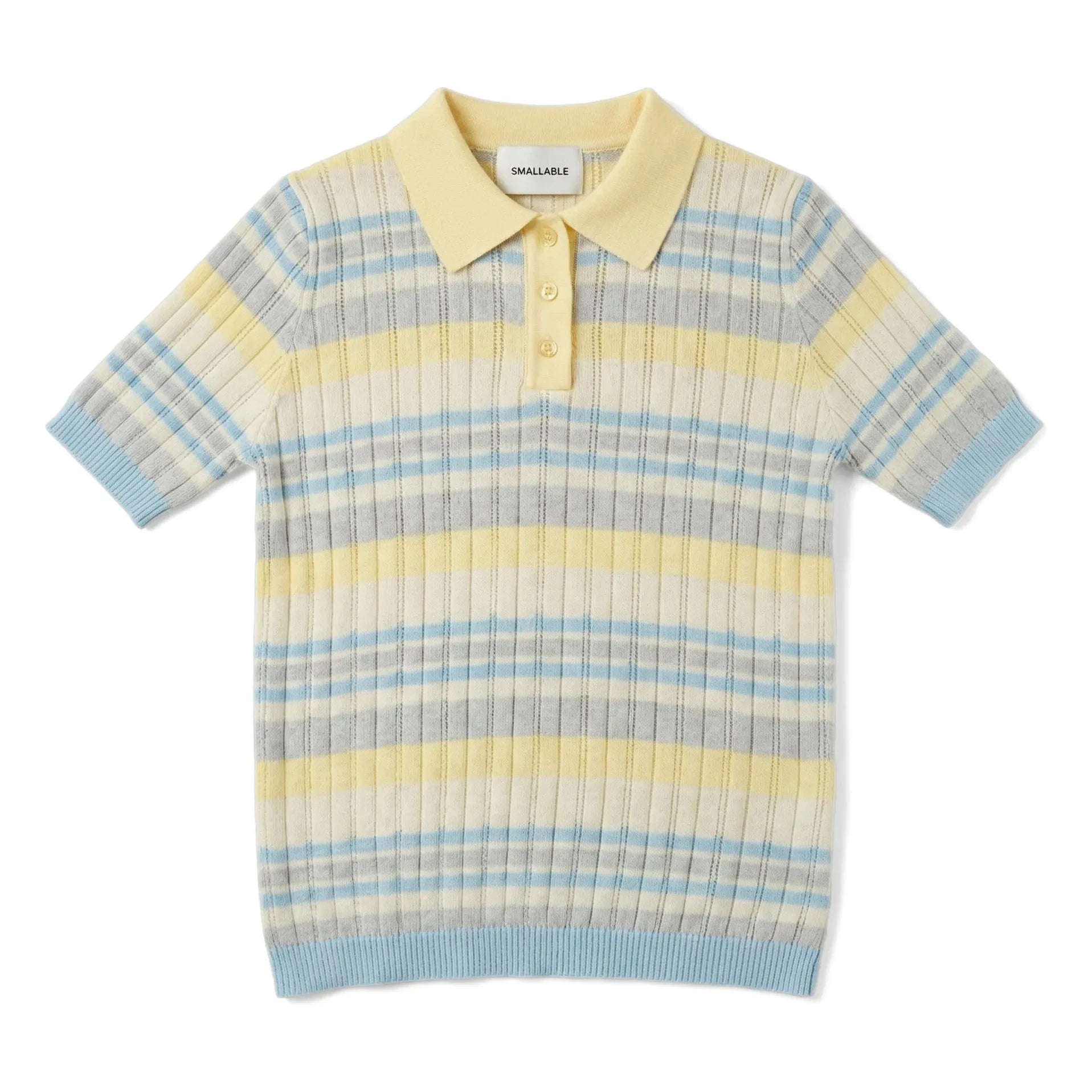 Smallable Woman - Polo de rayas Selma | Amarillo pálido