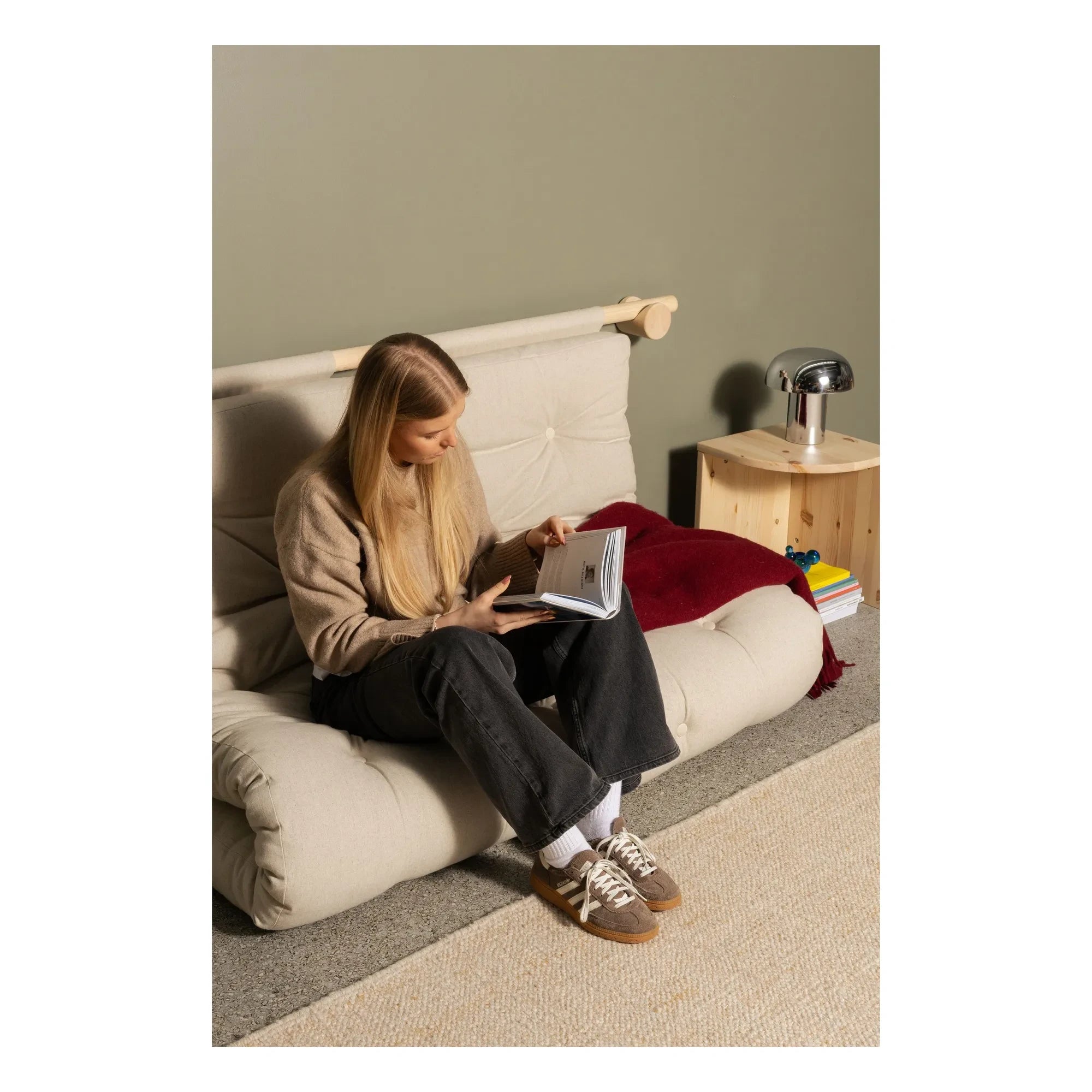 Karup Design - Cama intermedia Kancalı 135x200 cm | Crema