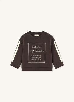 Fliink - Sudadera de Algodón Orgánico Alvin Otoño | Marrón