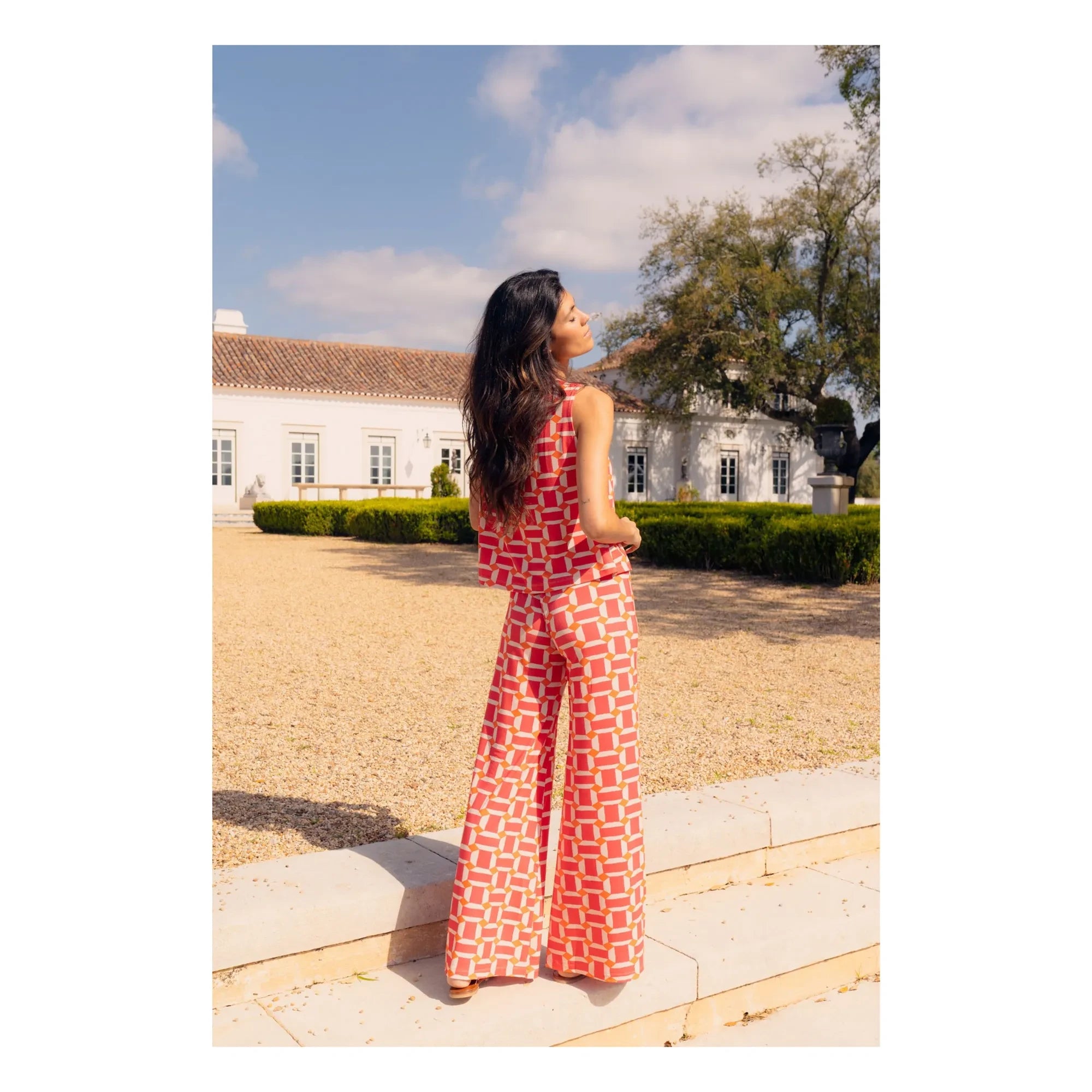 Colección Paloma - Pantalón Andrea Pink Mama - Ropa de mujer | Rosa