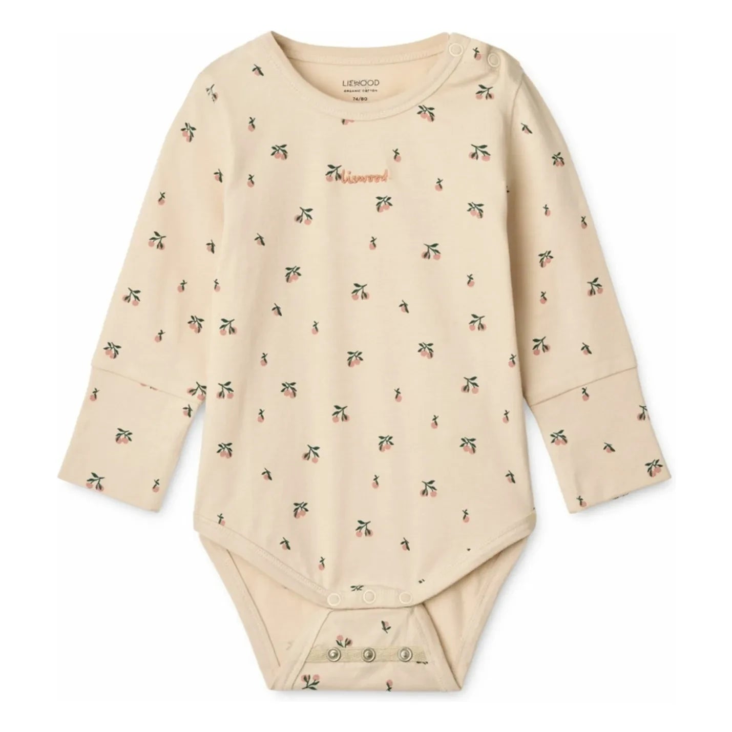 Liewood - Body de algodón orgánico Yanni Peony (2 uds.) | Crudo