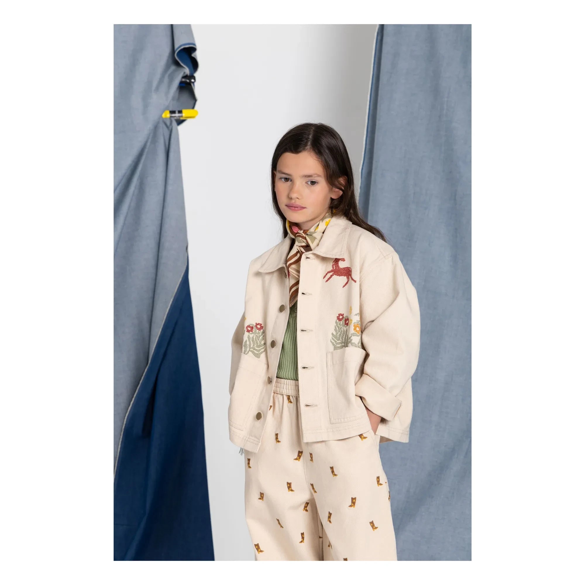 Hundred Pieces - Chaqueta Mercury Horse | Crema