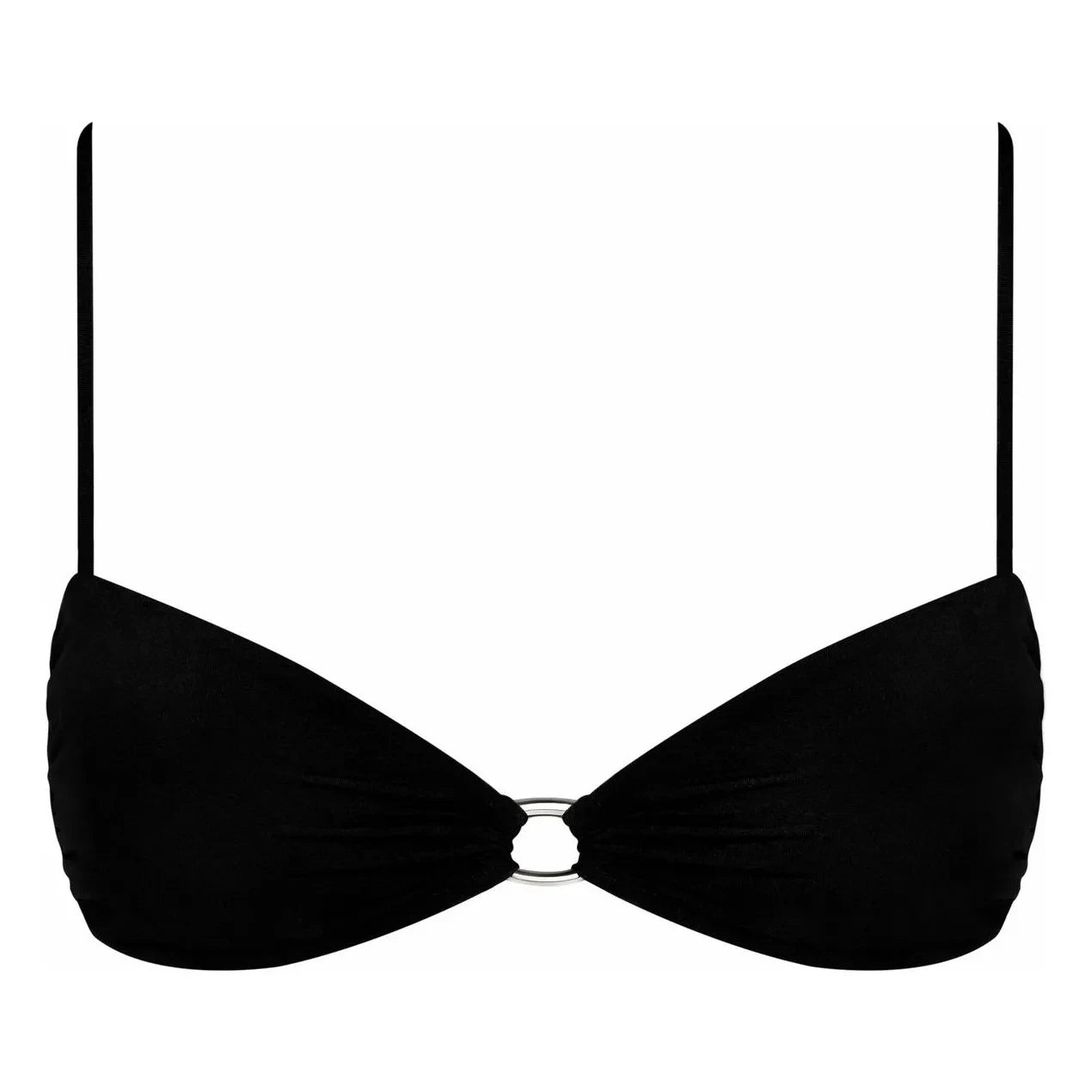 Belamer - Top de bikini Uma | Negro