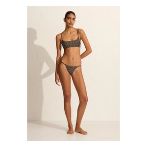 Matteau - Top de bikini corto | Naranja