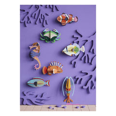 Studio Roof - Decoración de pared de pez payaso | Naranja