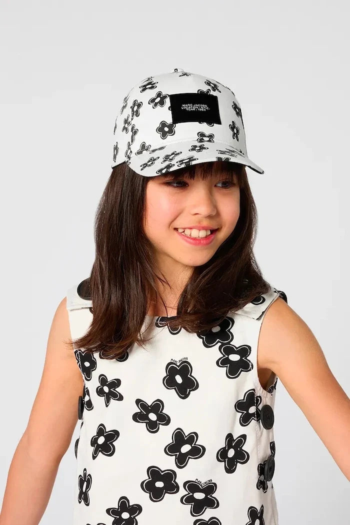 Gorra Marc Jacobs para niños de algodón con visera