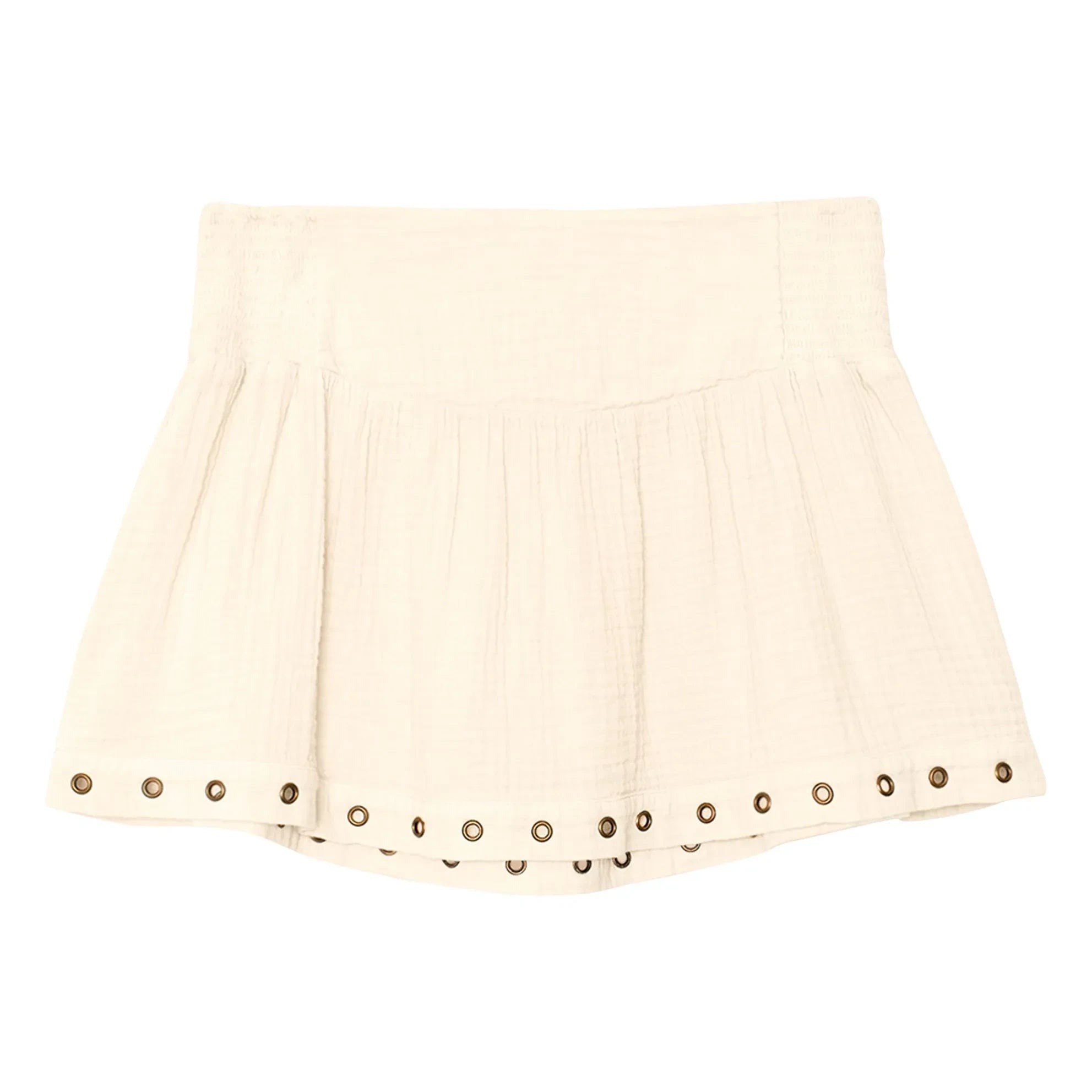 Xirena - Esther Skirt, Algodón Gasa | Crema