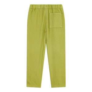 Petit Bateau - Pantalones sarga corte recto | Caqui