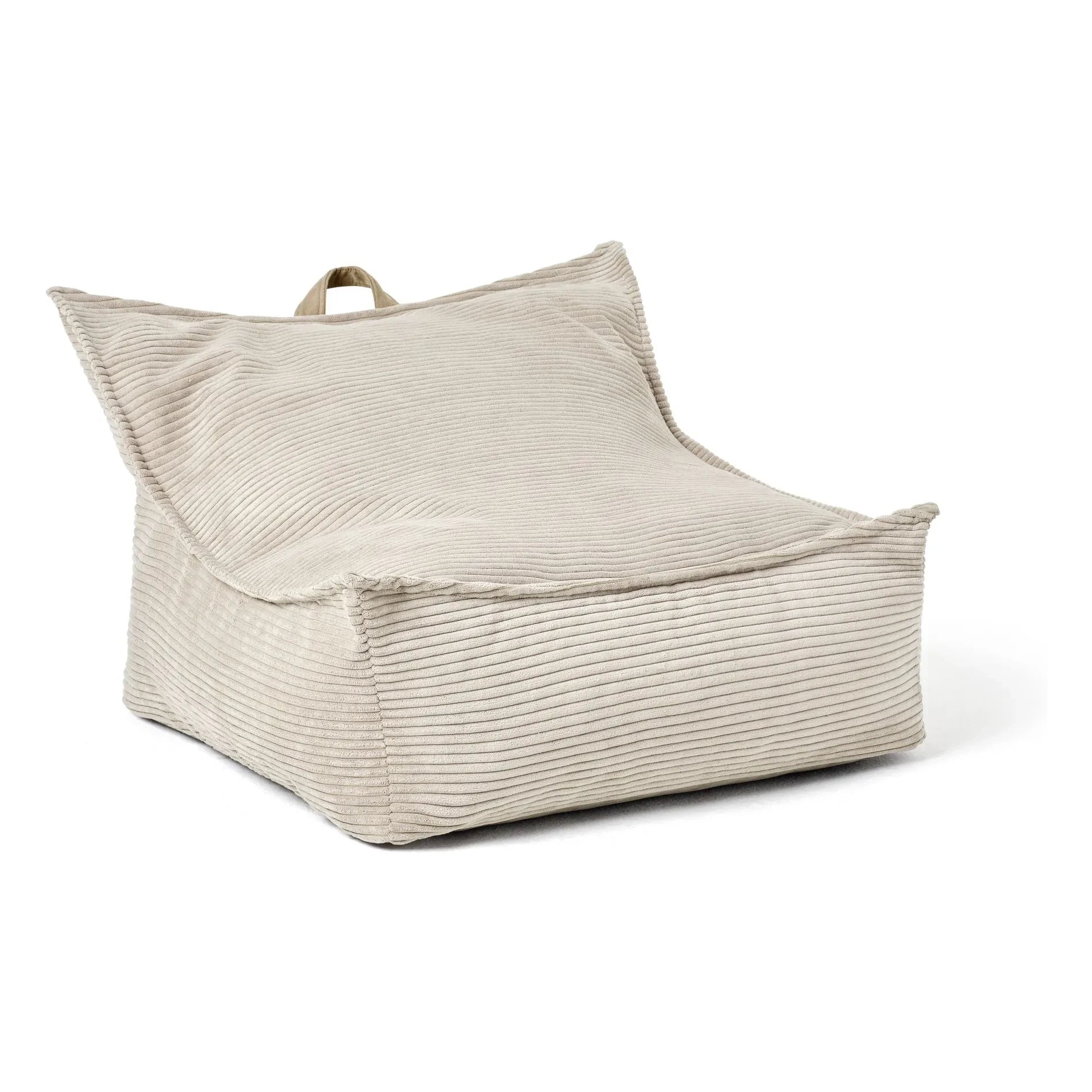 Kid's Concept - Puf de terciopelo | Beige
