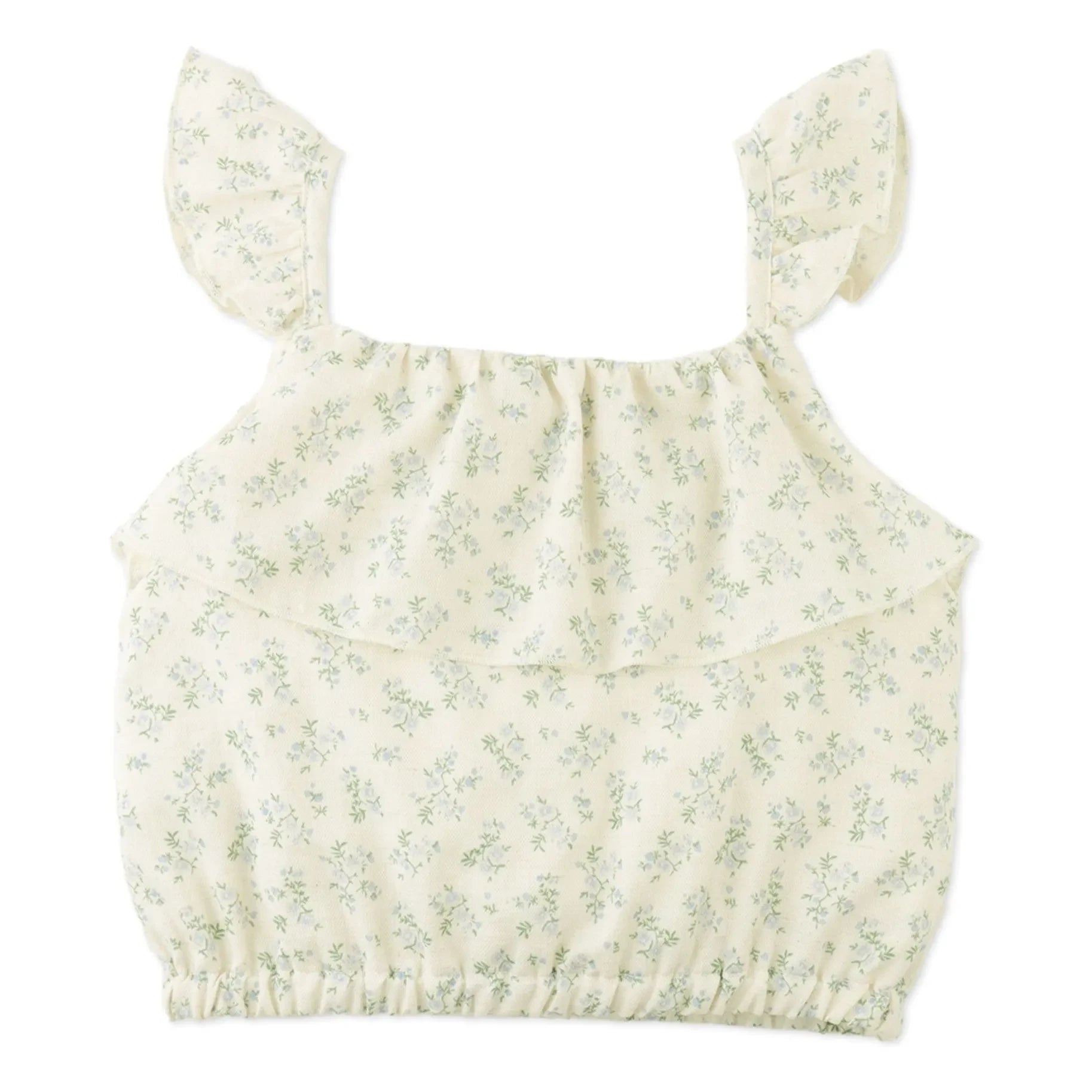 Gingersnaps - Conjunto de top y falda de flores Ambessa | Crudo