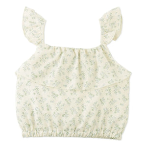 Gingersnaps - Conjunto de top y falda de flores Ambessa | Crudo