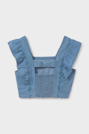 Mayoral Denim Blusa Infantil
