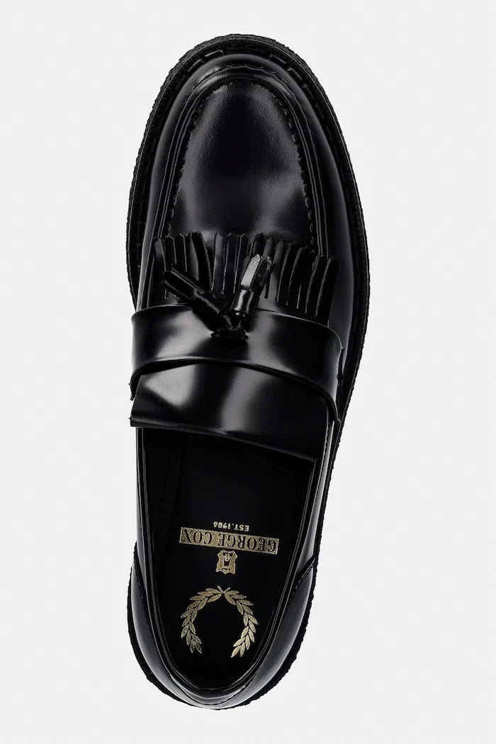 Mocasines de cuero para hombre Fred Perry