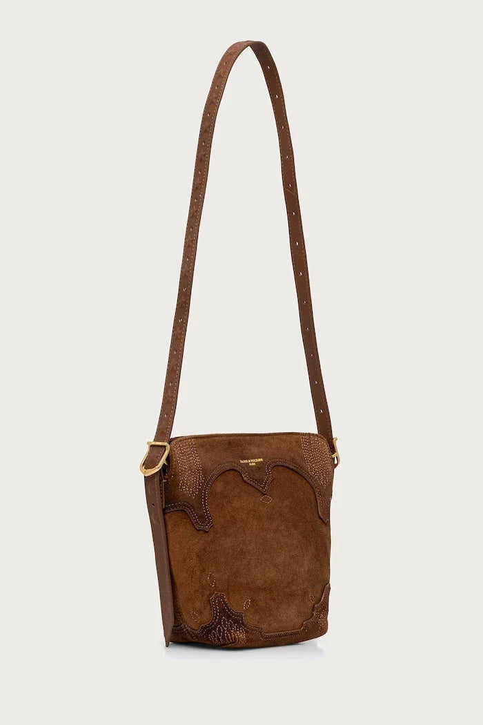 Bolso tote de ante para mujer BABYK