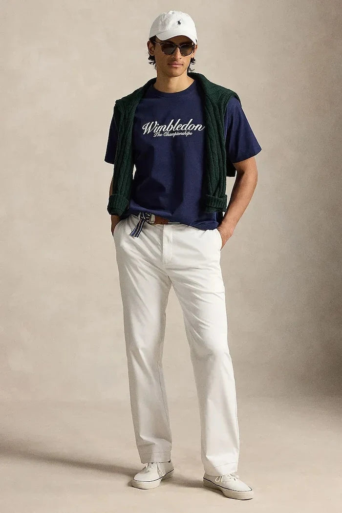 Camiseta de algodón Wimbledon de Polo Ralph Lauren para hombre