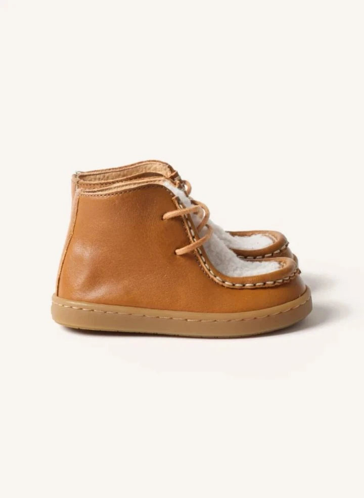 Lazare - Zapato de primeros pasos acolchado Octave | Camel