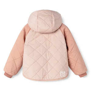 Liewood - Chaqueta reversible estilo sherpa Jackson, fabricada con fibras recicladas | Rosa claro